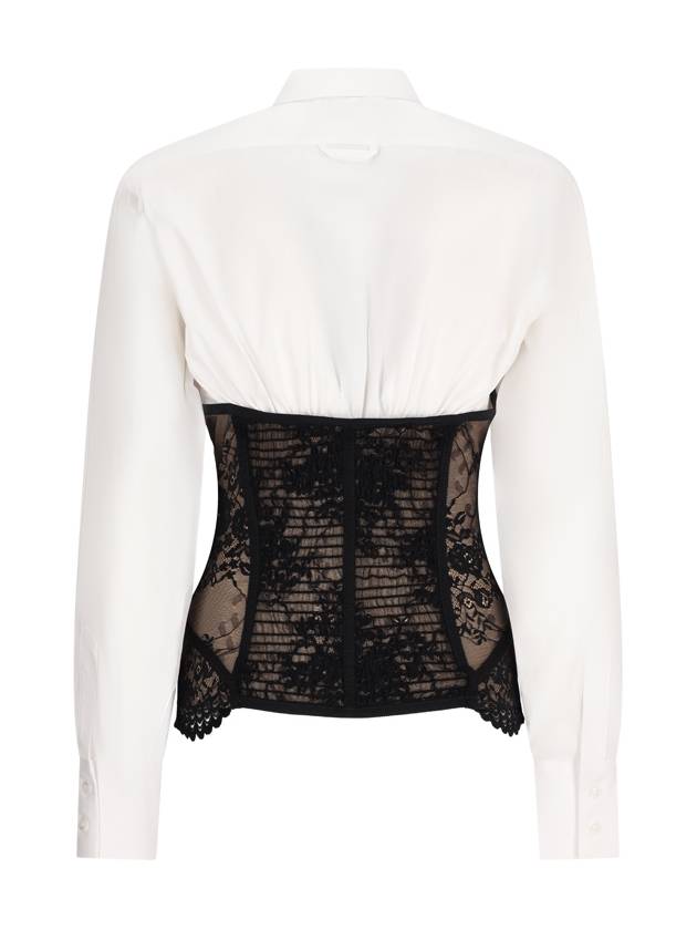 SHIRT TOP AND BUSTIER LINGERIE - GIUSEPPE DI MORABITO - BALAAN 2