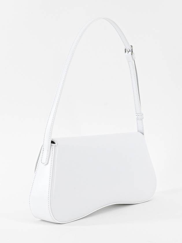 Medium Calfskin Shoulder Bag White - CELINE - BALAAN 5