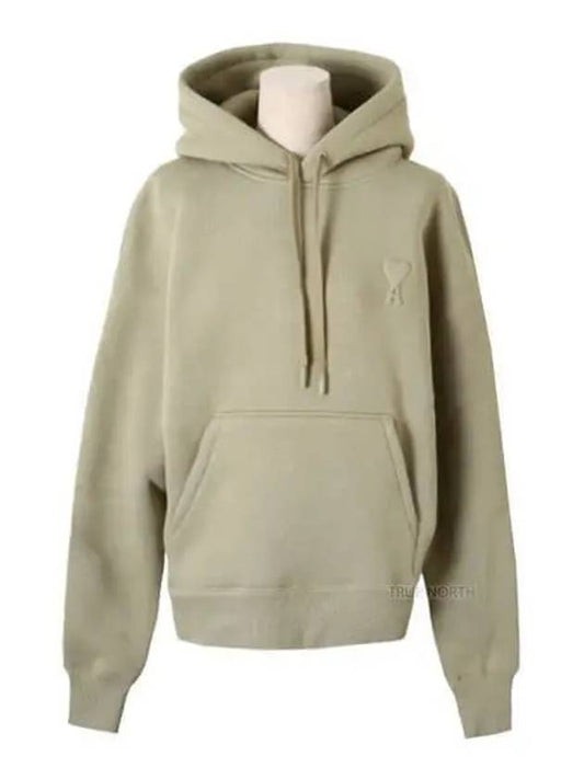 Paris Logo Hoodie Beige - AMI - BALAAN 2