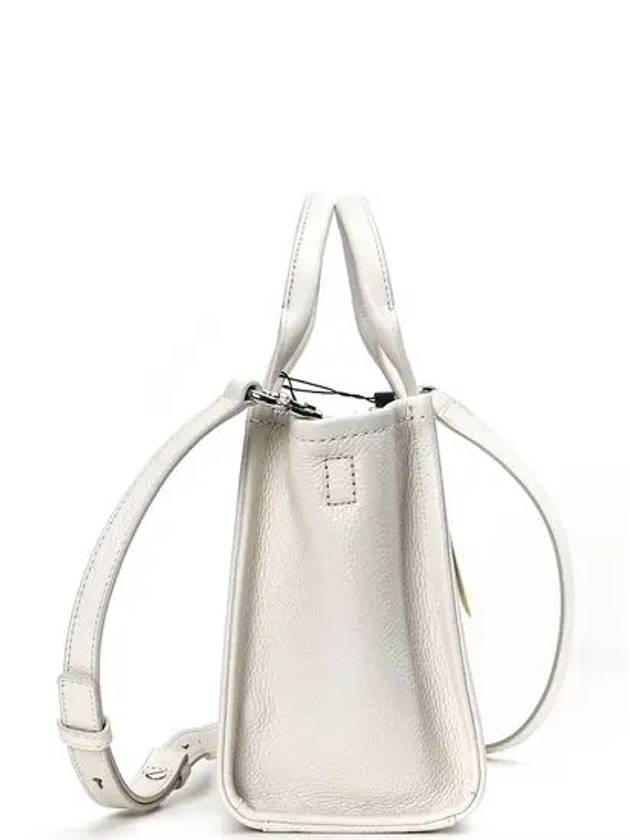 Small Leather Tote Bag White - MARC JACOBS - BALAAN 3