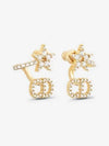 Clair D Lune Earrings Gold - DIOR - BALAAN 4