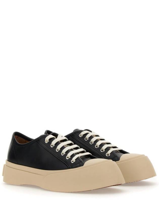 Pablo Nappa Low-Top Sneakers Black - MARNI - BALAAN 3