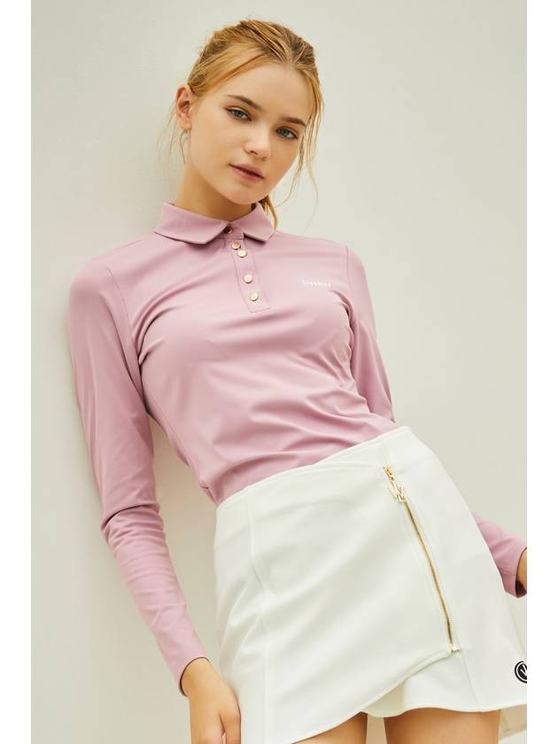 gold button t-shirt pink - LIKEWIZE - BALAAN 1