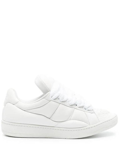 Lanvin Curb Xl Leather Sneakers - LANVIN - BALAAN 1