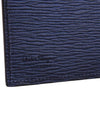 Gancini Leather Card Wallet Navy - SALVATORE FERRAGAMO - BALAAN 6