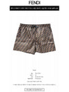 Monogram Swim Short Brown - FENDI - BALAAN 3