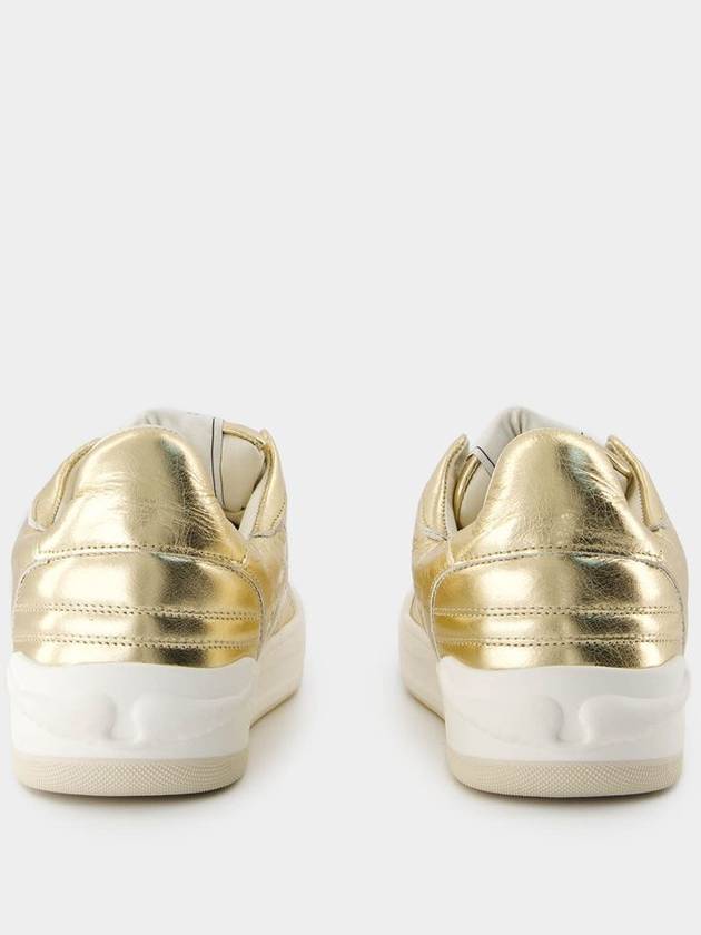 Wings Sneakers - Zadig & Voltaire - Leather - Gold - ZADIG & VOLTAIRE - BALAAN 3