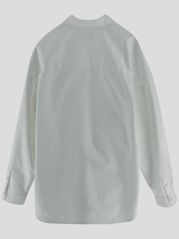 Outerwear Large Fit Shirt White - BALENCIAGA - BALAAN 3