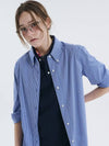 Buttondown small check signature fit shirt blue 0114 - VOYONN - BALAAN 8