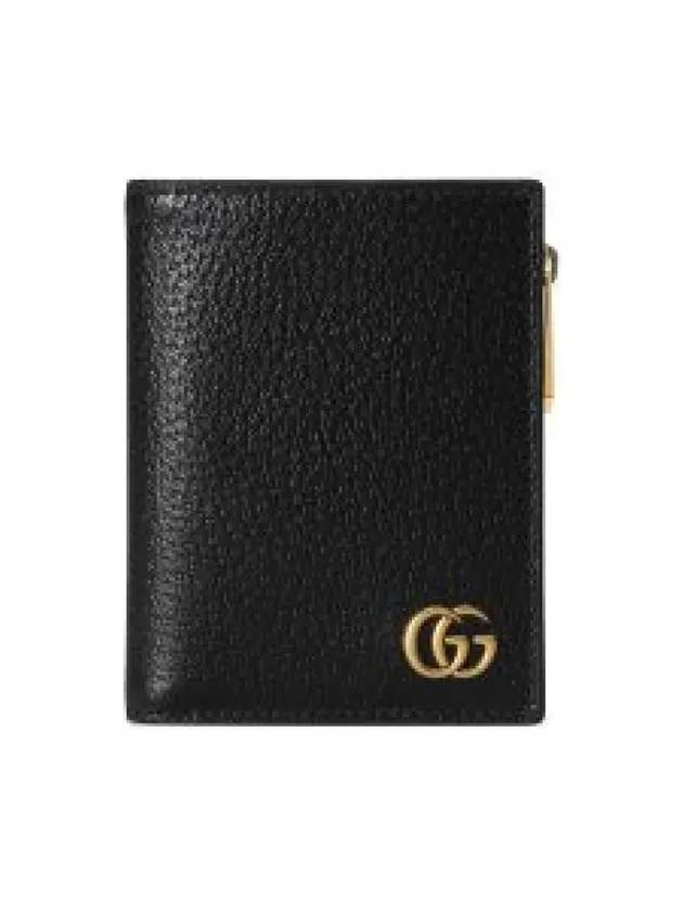 GG Marmont Half Wallet Black - GUCCI - BALAAN 2