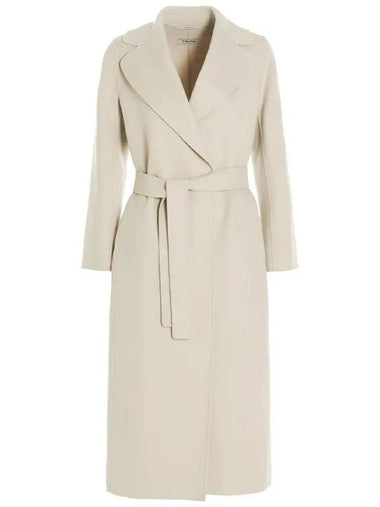 POLDO Long Wool Coat Ecru 90160923 071 - MAX MARA - BALAAN 1