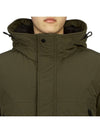 Wappen Patch Twill Down Parka Khaki - STONE ISLAND - BALAAN 7