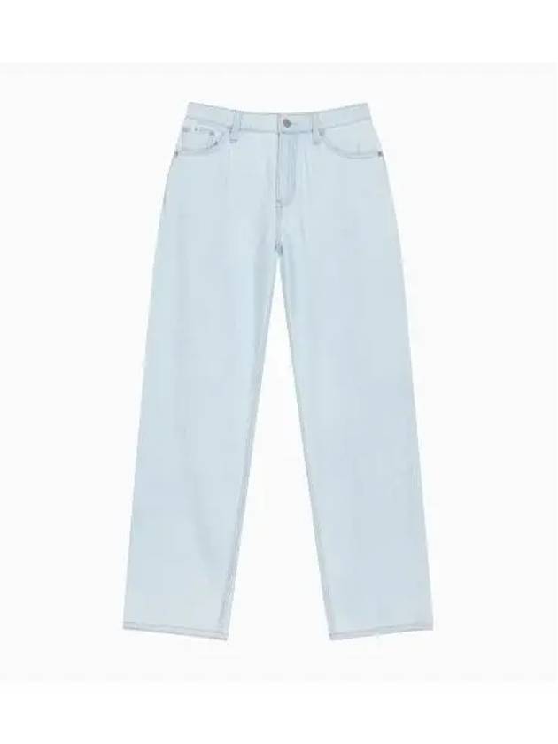 JEANS Women s Light Blue 90s Straight Fit Denim J223744 1AA - CALVIN KLEIN - BALAAN 2