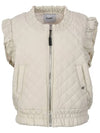 Playable frill quilted vest - P_LABEL - BALAAN 6