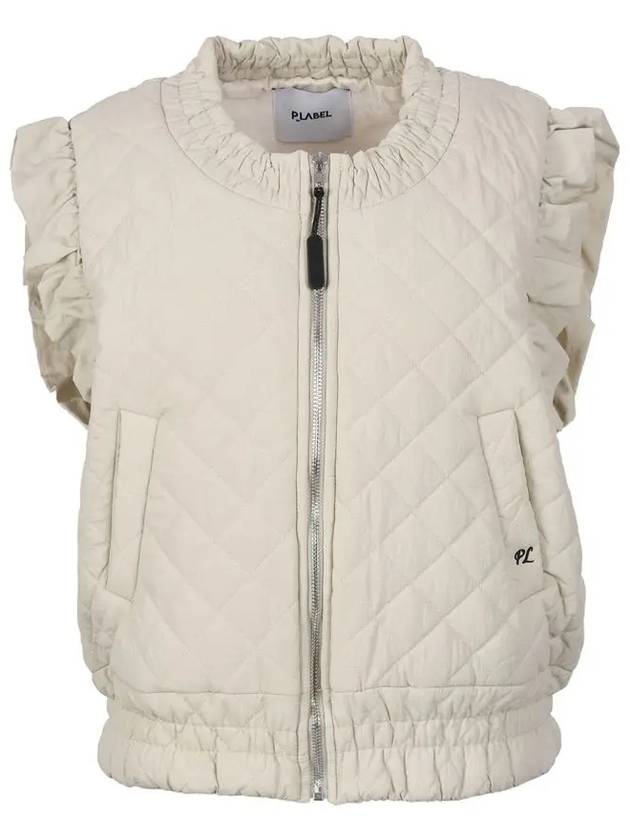 Playable frill quilted vest - P_LABEL - BALAAN 6