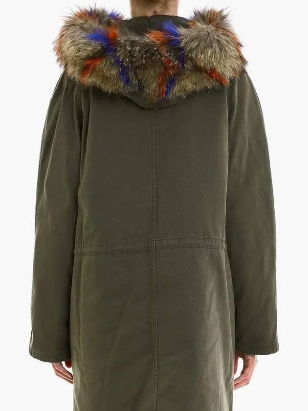 11th Anniversary Fur Hood Padded Field Jacket 18WAF10890 R05X B0101 - YVES SALOMON - BALAAN 3