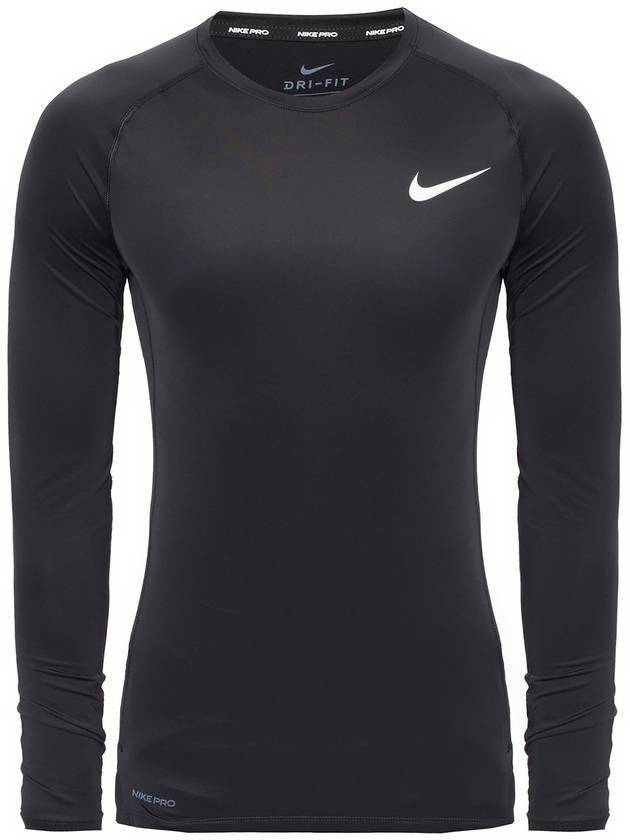 Pro Men s Swoosh Long Sleeve T Shirt Black - NIKE - BALAAN 1