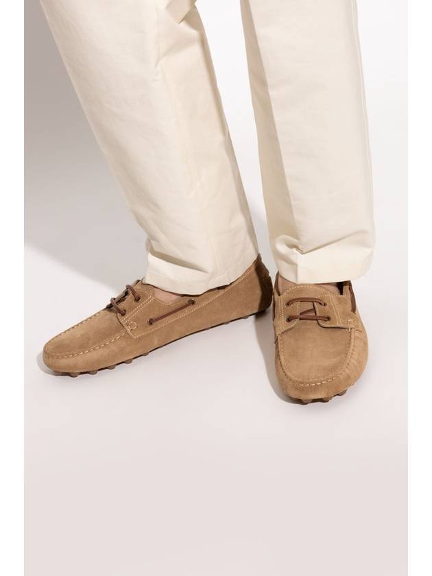 Tod’s Suede Moccasins, Men's, Beige - TOD'S - BALAAN 2