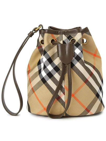 Check drawstring mini bag 8093916 - BURBERRY - BALAAN 2