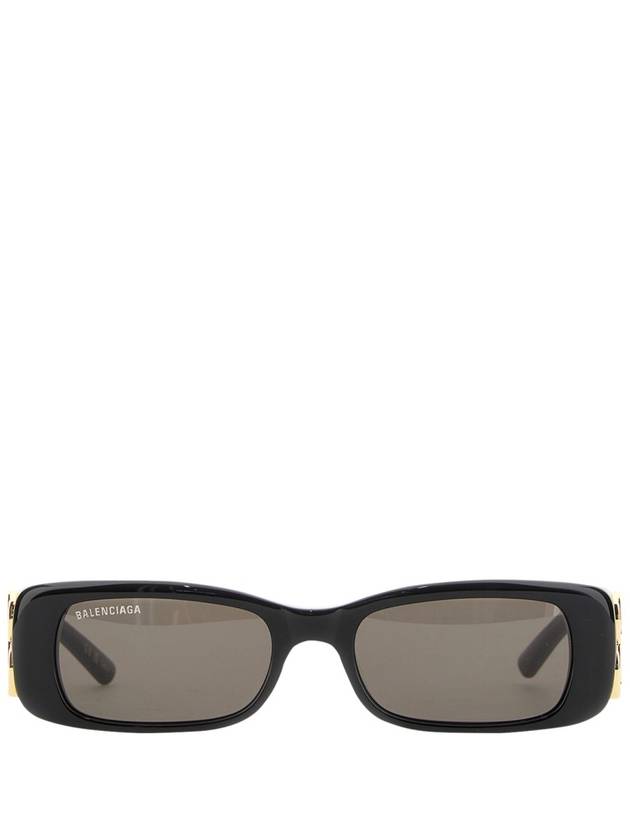 Eyewear Dynasty Rectangle Sunglasses Bb0096S 001 Black - BALENCIAGA - BALAAN 4