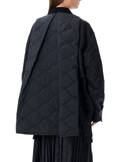 Sacai Melton Hybrid Jacket - SACAI - BALAAN 2