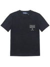 Jersey Pocket T-Shirt Black SAX 019 - MAX MARA - BALAAN 2