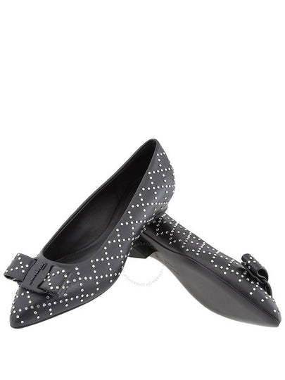 Salvatore Ferragamo Ladies Black Viva Embellished Ballet Flats, Size 7 - SALVATORE FERRAGAMO - BALAAN 2