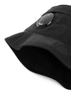 Lens Wappen Chrome R Bucket Hat Black - CP COMPANY - BALAAN 5