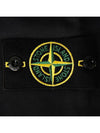 Fleece Bermuda Shorts Black - STONE ISLAND - BALAAN 5