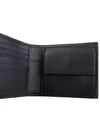 Intrecciato Coin Pocket Half Wallet Black - BOTTEGA VENETA - BALAAN 4