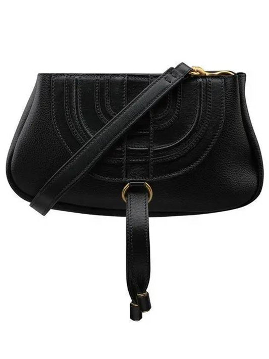 Marcie Small Shoulder Bag Black - CHLOE - BALAAN 2