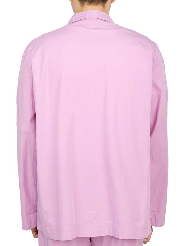 Poplin Long Sleeve Shirt Purple Pink - TEKLA - BALAAN 5