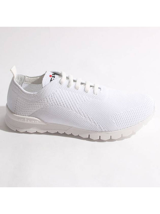 FIT Knit Low Top Sneakers White - KITON - BALAAN 2