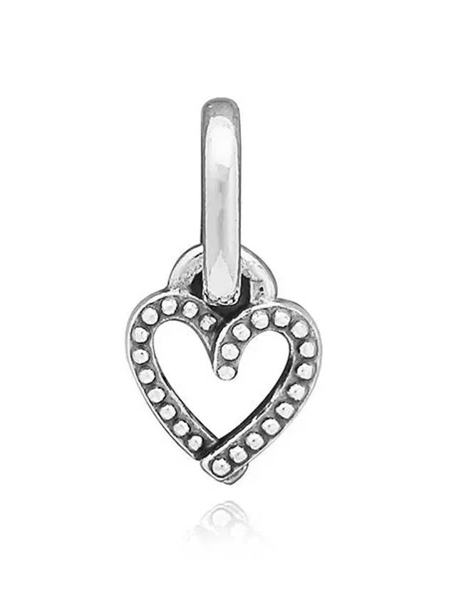 Me Freehand Heart Mini Dangle Bracelet Charm Silver - PANDORA - BALAAN 6