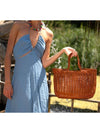 Window Basket Tote Bag Tan - DRAGON DIFFUSION - BALAAN 8