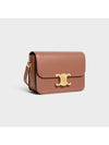 Teen Triomphe Shiny Calfskin Cross Bag Bronze - CELINE - BALAAN 3