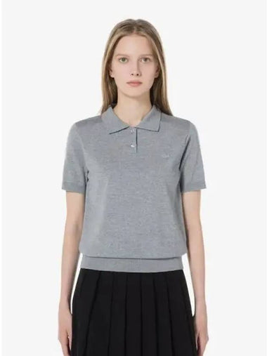 Women s basic wool sweater polo t shirt PF515E 54N CCA domestic product GQ2N24072627175 - LACOSTE - BALAAN 1