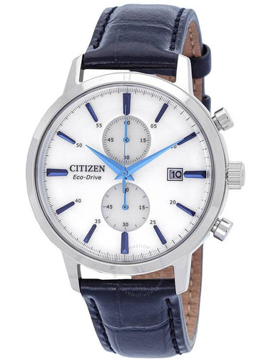 Citizen Core Collection Chronograph Quartz White Dial Men's Watch CA7069-16A - CITIZEN - BALAAN 1