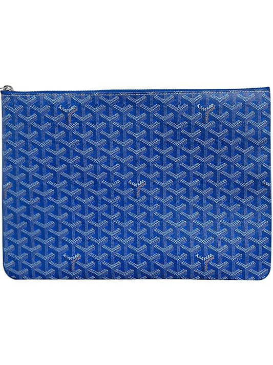 Senna MGM Clutch Bag Special Blue - GOYARD - BALAAN.