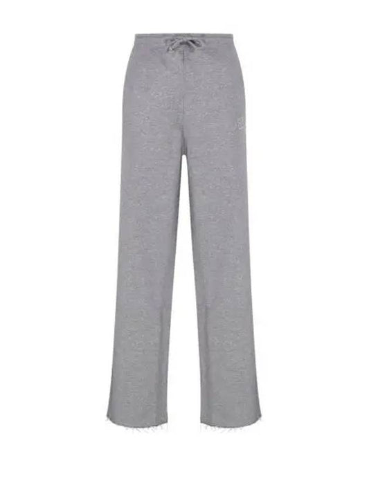 Women's Isoli Wide Pants Grey - GANNI - BALAAN 2