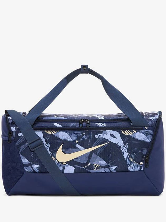 Brasilia Print Duffel Bag Navy - NIKE - BALAAN 2