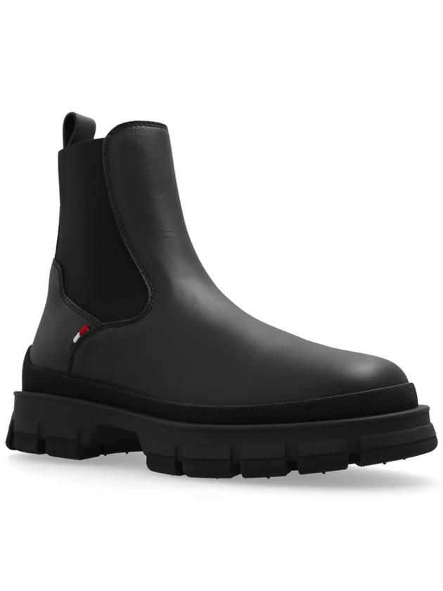 Hevea leather Chelsea boots black - MONCLER - BALAAN 5