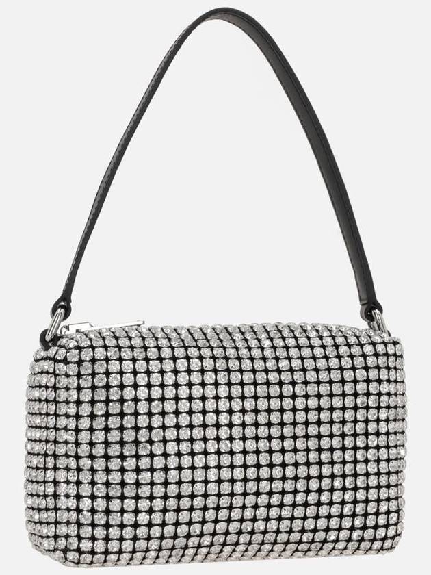 Heiress Crystal Mesh Pouch Bag Black White - ALEXANDER WANG - BALAAN 3