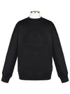 Men's Homecrest Logo Sweatshirt Black - MOOSE KNUCKLES - BALAAN 2