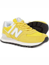 574 Low Top Sneakers Yellow - NEW BALANCE - BALAAN 3