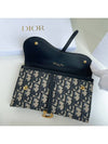 Saddle Mini Chain Wallet Cross Bag S5614CTZQ - DIOR - BALAAN 6