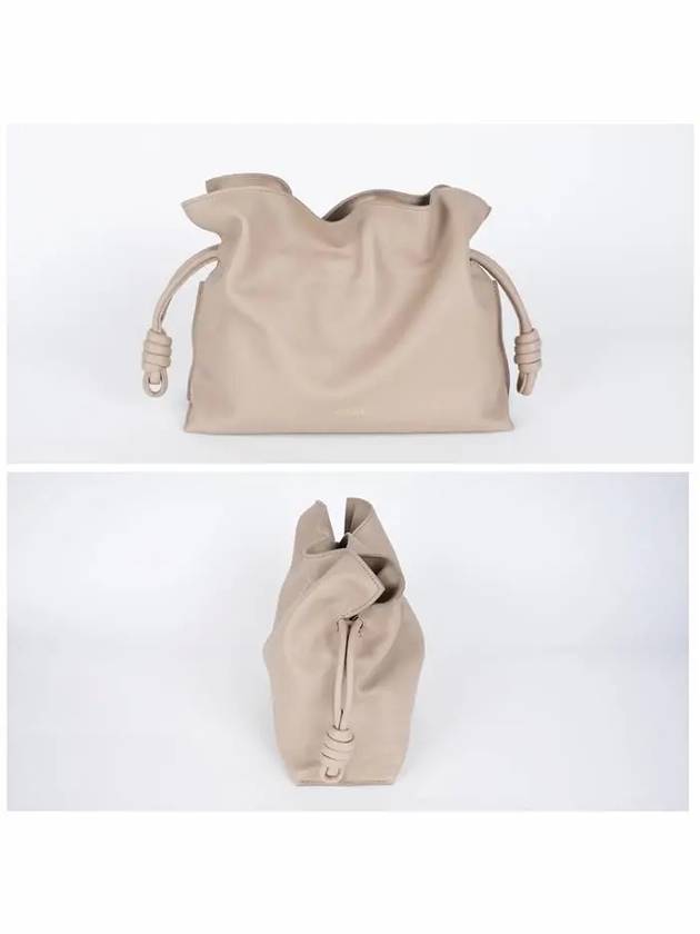 Medium Flamenco Nappa Calfskin Bucket Bag Sand - LOEWE - BALAAN 3