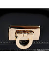 Women's Logo Closure Card Wallet Black - SALVATORE FERRAGAMO - BALAAN 6