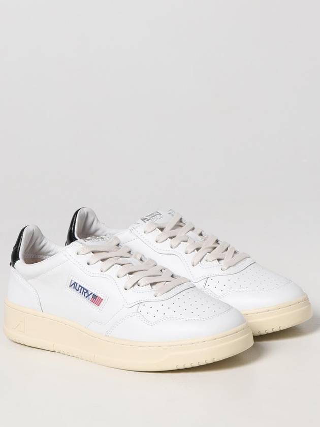 Medalist Black Tab Low Top Sneakers White - AUTRY - BALAAN 3