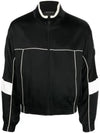 Teddy Zip-Up Jacket Black - SAINT LAURENT - BALAAN 2